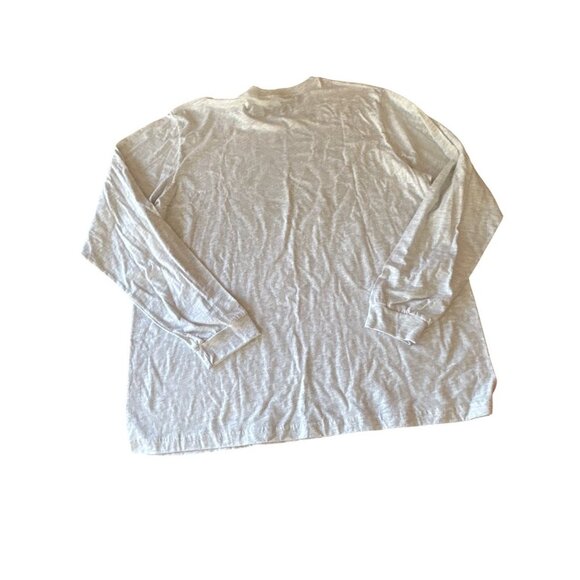 Hinkle Fieldhouse Indianas Basketball Cathedral Long Sleeve Shirt Gray Size 3XL - Picture 4 of 4